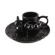 thumbnail image 3 of Palo Soporte Incienso Incienso Multipropósito Incienso Multipropósito Stick Sporter Smudge Bowl para sala de estar Decoración del hogar Negro, 3 of 8