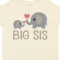 thumbnail image 4 of Inktastic Big Sis Elephant Girls Toddler T-Shirt, 4 of 5