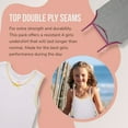 thumbnail image 4 of Buyless Fashion Camisoles Sans Étiquette pour Filles, Encolure Dégagée, Débardeurs en Coton avec Garniture et Bretelles (Lot de 4), 4 of 7