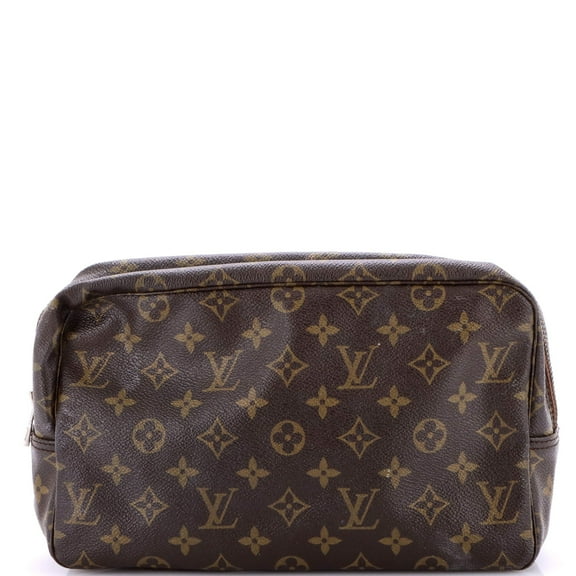 Pre-Owned Trousse Toiletry Pouch Monogram Canvas 28 By Rebag