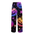 thumbnail image 3 of Satingcolo Halloween Mens Pajama Pants Sleepwear Lightweight Soft Pjs Bottoms Sleep Lounge Long Pant with Drawstring Pockets, 3 of 5