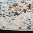 thumbnail image 3 of SAFAVIEH Shivan Hudson Abstract Area Rug, Ivory/Grey, 6'7" x 6'7" Round, 3 of 7