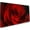 Red Rose Blossom, variant on Pink Cow Print Extended Mouse Pad 31.5x11.8 Inch XL Strawberry Cow Texture Pattern Non-Slip Rubber Base Large Gaming Mousepad Stitched Edges Waterproof Keyboard Mouse Desk Pad for Office Home