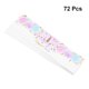 thumbnail image 2 of Kids Unicorn Party Favors With Stickers And Bracelets 72Pcs In Pink For Memorable Celebrations And Water Bottle Decorations, 2 of 4