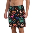 thumbnail image 2 of Pofeuu Animals Under Water Prin Men's Swim Trunks Quick Dry Bathing Suit Swimming Board Shorts Mesh Lining Beach Swimwear-Small, 2 of 6