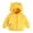 Yellow, variant on Baby Boys Girls Winter Coats Toddler Bear Hoods Down Jacket Baby Kids Dinosaur Light Puffer Padded Outwear