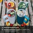 thumbnail image 6 of RTIC 40 oz Ceramic Lined Road Trip Tumbler, Leak-Resistant Lid with Straw, Navy, 6 of 9