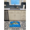thumbnail image 3 of Carolines Treasures MW1098RUG Fish Red Fish Seafood Two Machine Washable Memory Foam Mat, 3 of 4