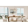 thumbnail image 2 of Luxury New-Traditional Chandelier, 12''H x 41''W, Brushed Gold Finish, Lygos Collection, by Urban Ambiance, 2 of 8
