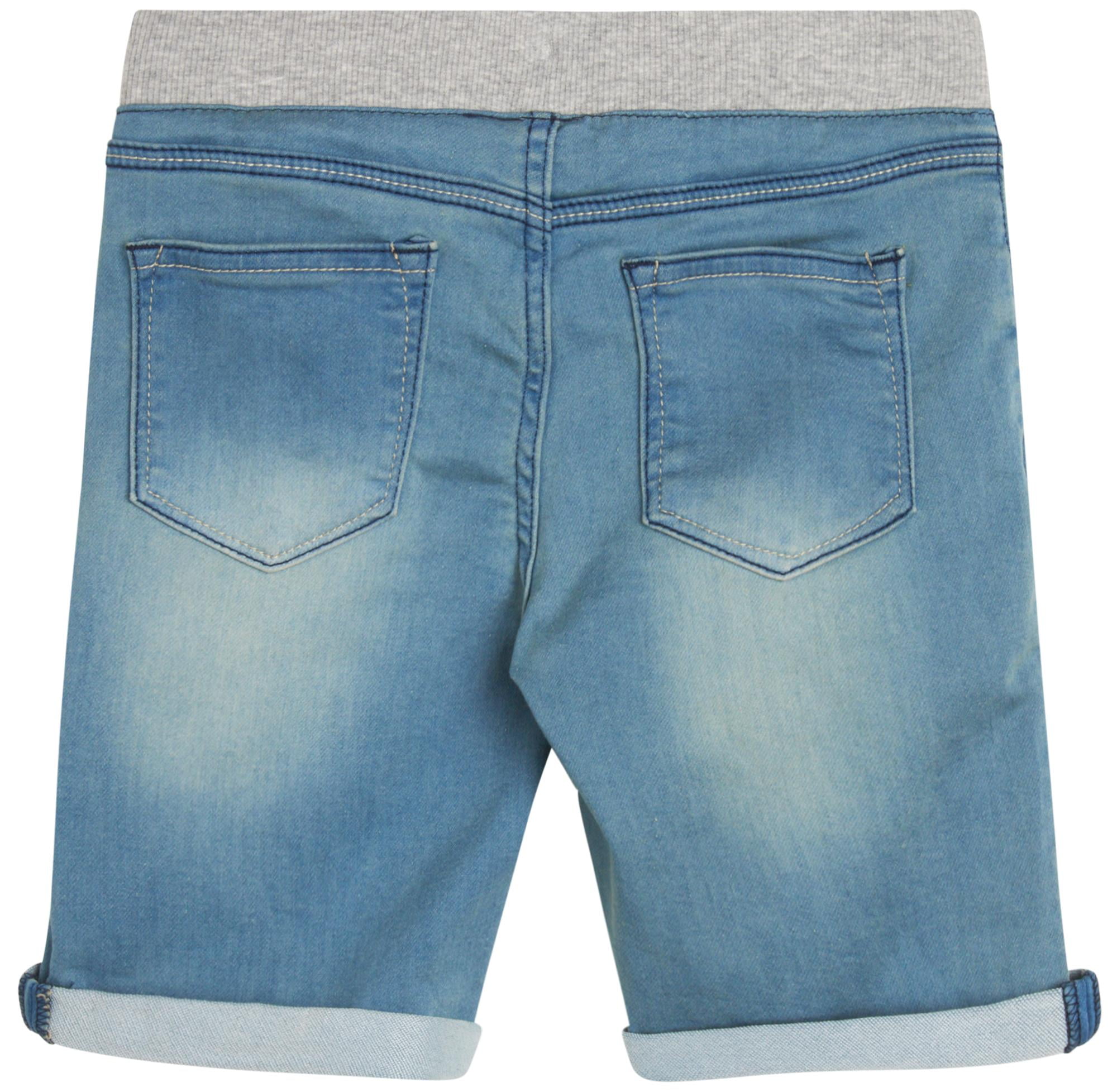 【PORTERNA】Pingon Denim Short One Piece VIGOSS Denim Girls' Jean Shorts - Pull-On Little Kid Waist