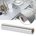 thumbnail image 3 of Gustave Contact Paper Peel and Stick for Countertops Oil Proof Self Adhesive Kitchen Backsplash Silver Wallpaper Waterproof Removable Sticker Home Decoration, 3 of 9