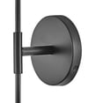 thumbnail image 6 of 83450BK Lark Kline - 1 Light Tall Wall Sconce In Transitional Style-23 Inches Tall and 5 Inches Wide-Black Finish, 6 of 17