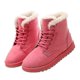 thumbnail image 2 of Botas de nieve mullidas con forro polar grueso y cálido para mujer, botines de invierno, 2 of 4