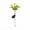 Yellow, variant on Steadline Solar Powered Decorative Flower Lights with Auto On/Off Feature for Garden Pathway and Landscape Lighting Waterproof LED Stake Lights with Flexible Stems for Custom Arrangements