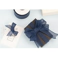 thumbnail image 3 of Joycrosso Burlap Wired Edge Ribbon 1.5 inch x 10 Yards, Navy, Ideal for Crafting, Gift Wrapping, Wreath, Christmas Tree, and Rustic Wedding Decorations, 3 of 4