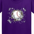 thumbnail image 4 of Inktastic Baseball Breakthrough Youth T-Shirt, 4 of 5