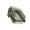 Sky clouds gray Medium size, variant on Tibvox Cats Bathroom With Highly Barriers Splash Resistant Plastic Litter Box for Cats