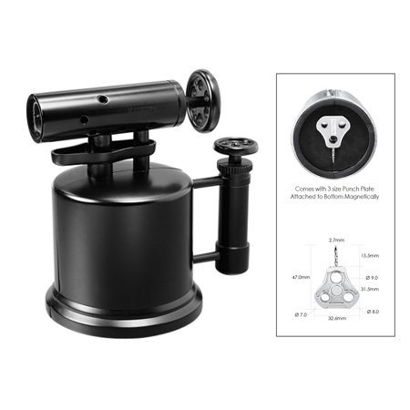 - Vector QUADPUMP Table Top Quad Torch Lighter - Gunmetal Satin