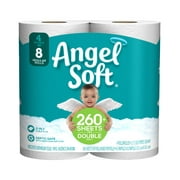 Angel Soft Toilet Paper, 4 Double Rolls