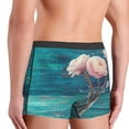 thumbnail image 3 of Uemuo Flowers in Glass Vase Pattern Men's Boxer Briefs,Trunk Anti-Chafing,Comfortable, Durable, and Stylish Underwear-, 3 of 9