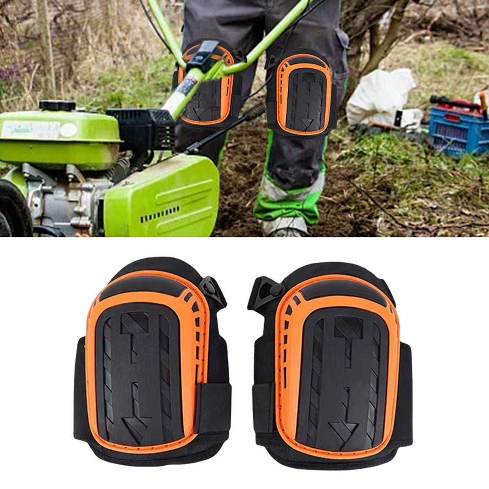 Professional Knee Pads for Work - Heavy Duty Foam Padding Kneepads for Construction, Gardening, Flooring with Comfortable Gel on to Save Knees