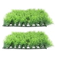thumbnail image 4 of 2 piezas de plástico para césped acuático, micro paisaje, decoración de acuario (verde), 4 of 5