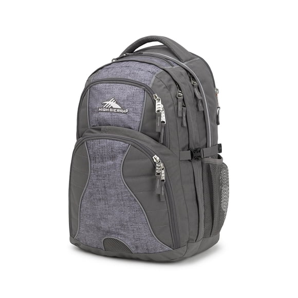 High Sierra Unisex Swerve Mochila estándar para portátil, gris, High Sierra Paquete diario
