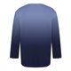 thumbnail image 4 of Camisas de Lino para Hombres Impresión Cuello Redondo Casual 3/4 Manga Blusa, Mezcla de Lino de Algodón para Primavera Verano Ocio Y Tops Diarios, 4 of 9