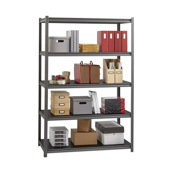 Scranton & Co 3200 24" x 48" x 72" 5 Shelf Storage Unit in Gray