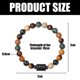 thumbnail image 4 of Pulsera de constelación de 3 uds., pulsera de cuentas de 8mm, constelación de signo de estrella, pulsera de bendición de oración de amistad para regalo de joyería para hombre, 4 of 5