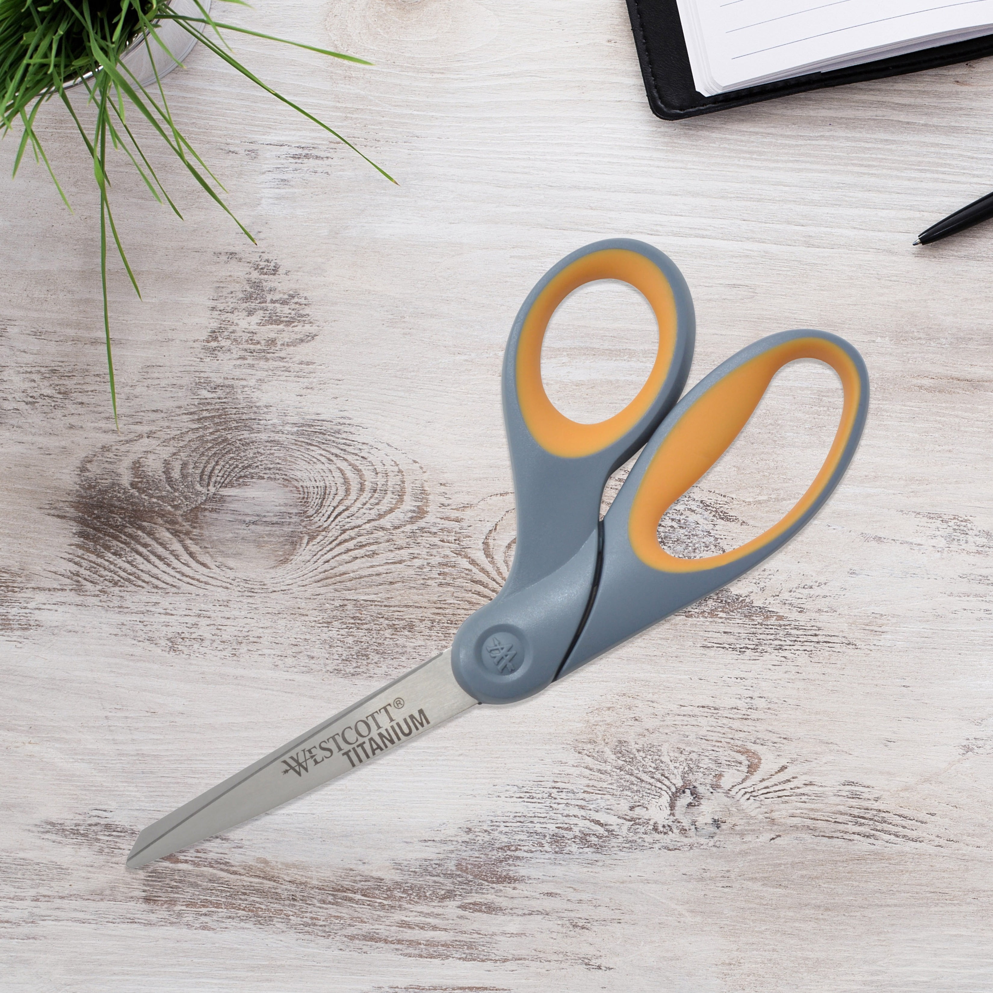 Westcott Titanium Bonded Scissors, 8" Bent