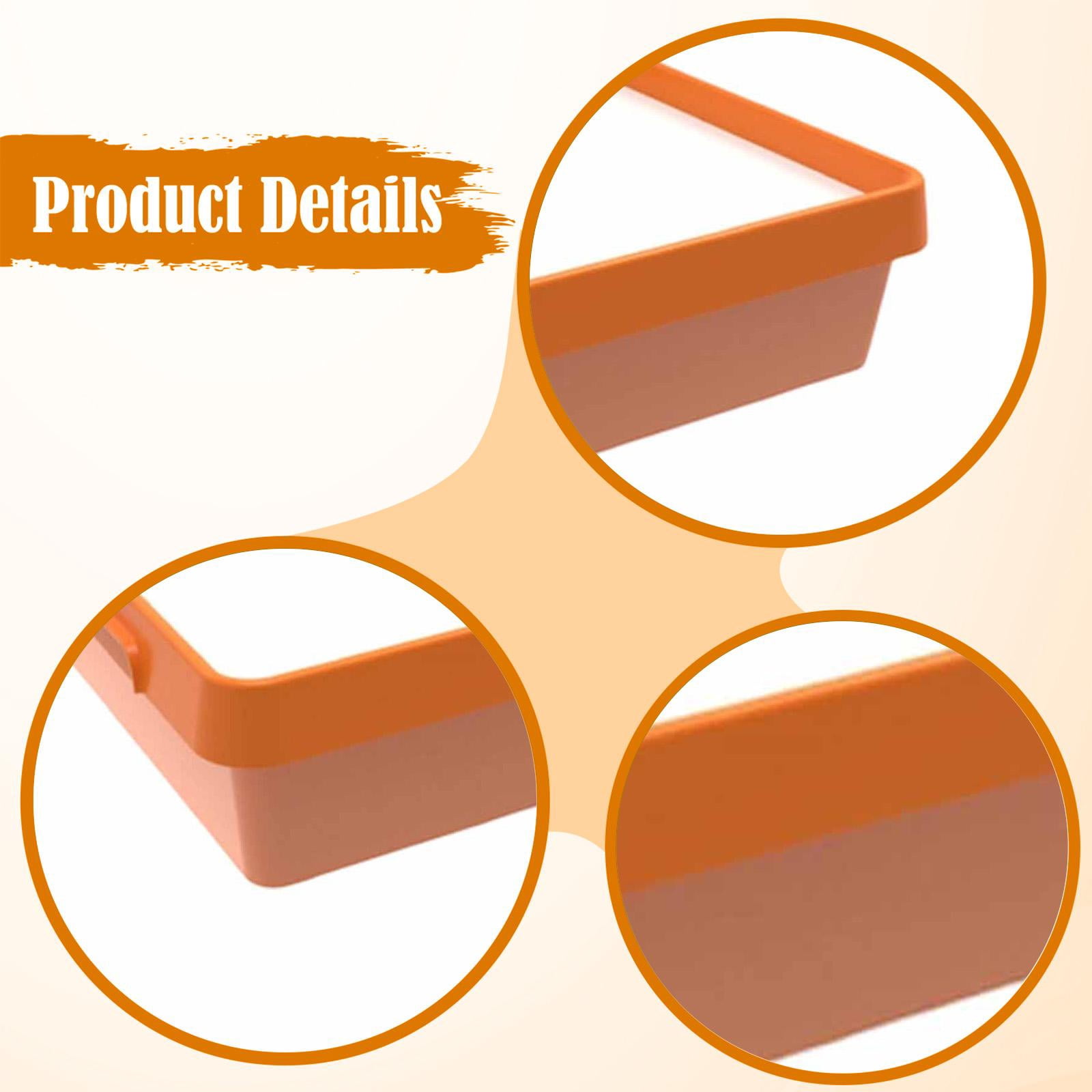 Dualoai Sand Painting Light Box Boys Girls Color Shape Cognition Sensory Light Table Tangerine