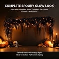 thumbnail image 6 of 6.56 Ft Halloween Black Rope Fringe Garland, Lighted Faux Black Garland Gothic Hanging Vine for Mantle Banister Spooky Halloween Decor, 6 of 7