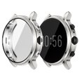 thumbnail image 4 of Carcasa de reloj de TPU, funda protectora para reloj, marco de reloj, accesorios para reloj, compatible con Fossil Gen 5 The Carlyle HR (plata), 4 of 8