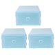 thumbnail image 1 of Blue DrawerStyle Shoes Box for Storage, Thickened Plastic with Visual Window, Large Capacity, 1 of 5