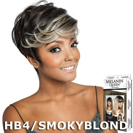 Melanin Queen Human Hair Blend Full Wig - ML102 (XF1B/99J530)