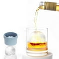 thumbnail image 6 of 4PCS Food-Grade Silicone Ice Ball Mold - 2.5 Inch Stackable Slow-Melting DIY Ice Spheres, Easy Release for Cocktails & Whiskey, 6 of 9