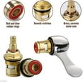 thumbnail image 5 of Brass Tap Cartridge With 20 Gears Replacement, Durable Wear-Resistant Operation For Bathroom And Kitchen Faucets, Hot Cold Water Compatible, Quick Open Valves, Easy Install, 5 of 5
