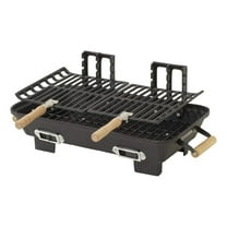 30052AMZ Kay Home Product's Cast Iron Hibachi Charcoal Grill, 10 by 18-Inch (Limited Edition)