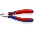 thumbnail image 1 of KNIPEX 77 02 120 H Pinza de corte diagonal para electrónica con filo de corte de metal duro Con fundas en dos componentes 120 mm, 1 of 1
