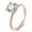 Rose 1Carat, variant on Amore Engagement Ring Women 1, 2 or 3Ct Topaz Sterling Ginger Lyne Collection