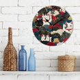 thumbnail image 3 of Yayeee 10" Wall Clock Battery Operated Quartz Round Silent Non-Ticking Home Decor,White Lucky Cat, 3 of 6