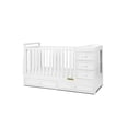 thumbnail image 2 of AFG Daphne 2 in 1 Convertible Crib and Changer White, 2 of 13
