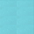 thumbnail image 1 of Ahgly Tapis d'Intérieur Lavable en Machine Carré Transitionnel Turquoise Bleu Vif, 7 Pieds Carré, 1 of 7
