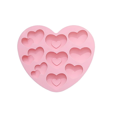 

dtydtpe cake mold chocolate heart tool love cake sugar silicone cake bake kitchenï¼dining & bar
