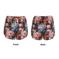 thumbnail image 6 of Sigee Rose Flowers for Women's Athletic Shorts High Waisted Running Shorts Pocket Sporty Short Gym Elastic Workout ShortsSmall, 6 of 9