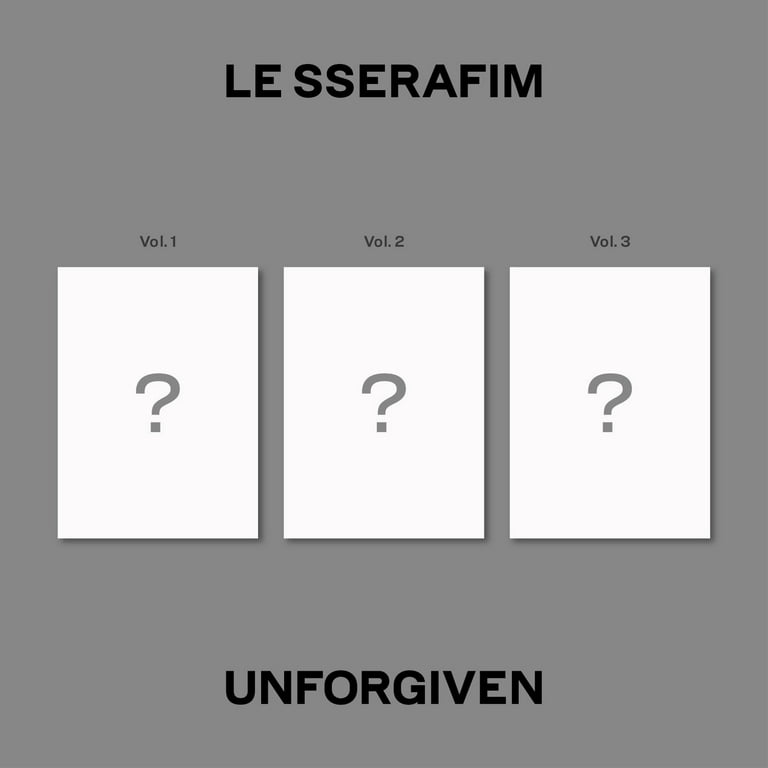 Le Sserafim 1st Studio Album Unforgiven (Bloody Rose) CD