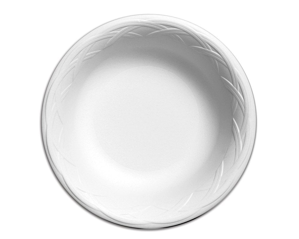 20 Oz Vanity Fair Impressions Disposable Bowls Dinner Size White Paper Bowls 15627 18 Count Free