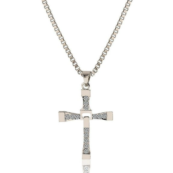 Male Necklaces & Pendants Jewelry Fast And The Furious Men Classic Cross Pendant Necklace