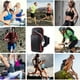 thumbnail image 5 of Hukapapa Funda de Brazo de Fibra de Gran Capacidad para Hombres y Mujeres Bolsa para teléfono móvil Bolsa para muñeca Bolsa para Brazo de FitnessRojo, 5 of 5
